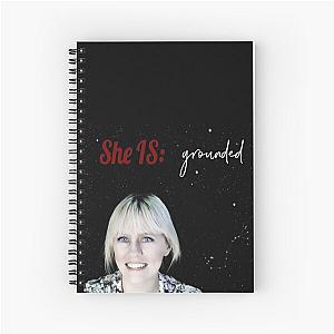 She is  - The Grounded Way Spiral Notebook