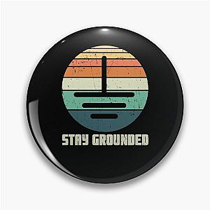 Stay Grounded Electrician Gift Lineman Electrician Pin