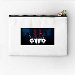 GTFO Teamwork Or Die GTFO Zipper Pouches