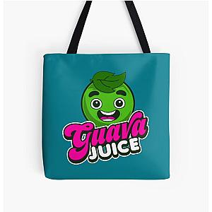 Kids Guava Juice Logo All Over Print Tote Bag