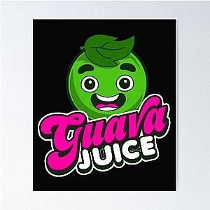 Kids Guava Juice Logo Poster