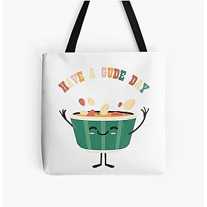 Gudetama Have A Gude Day Good Day All Over Print Tote Bag