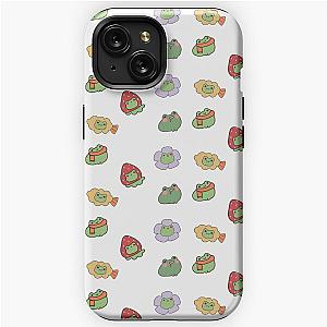 sticker pack frogs kawaii frog sanrio gudetama pochacco iPhone Tough Case