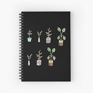 House Plants w Gudetama    Spiral Notebook