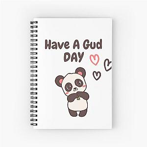 Gudetama Have a Gude day Good Day T-Shirt Spiral Notebook