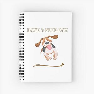 Gudetama Have a Gude day Good Day Sticker Spiral Notebook