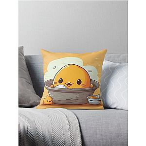 Gudetama from sanrio. Throw Pillow