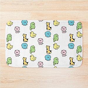 sticker pack kawaii animals critters sanrio gudetama pochacco Bath Mat