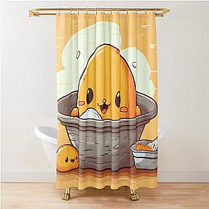 Gudetama from sanrio. Shower Curtain