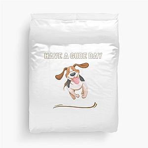 Gudetama Have a Gude day Good Day Sticker Duvet Cover