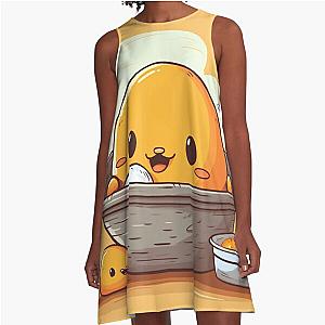 Gudetama from sanrio. A-Line Dress