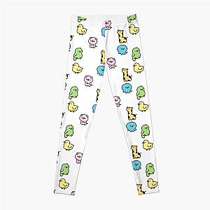 sticker pack kawaii animals critters sanrio gudetama pochacco Leggings