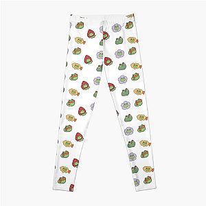 sticker pack frogs kawaii frog sanrio gudetama pochacco Leggings