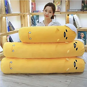 68/110cm Gudetama Plush Doll Toy Stuffed Anime Long Throw Pillow Hug Sleeping Sofa Cushion Decoration Children Birthday Gifts