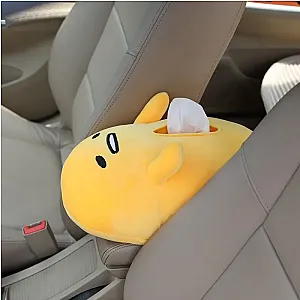 Gudetama Cute Plush Doll Napkin Holder Portable Drawer Car Tissue Box Multi-function Supplies Throw Pillow Creative toys Gift