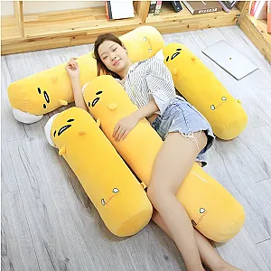 Gudetama Side Sleep Body Pillow Soft Cozy Long Throw Pillow Cartoon Plush Doll Japanese Style Pillow Gifts For Girls