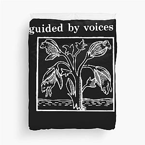 Guided By Voices - Vampire on Titus - Album Art on Black - Robert Pollard Duvet Cover