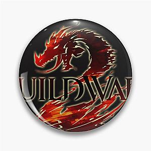 Guild Wars 2 Logo Dragon  Essential T-Shirt557 Guild Wars 2 Logo Dragon  Essential T-Shirt Pin