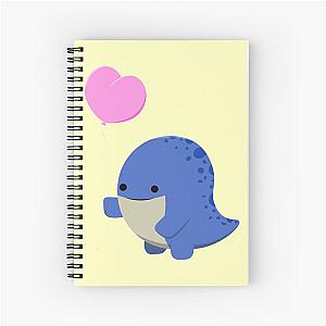 Guild Wars 2- Blue Quaggan Spiral Notebook