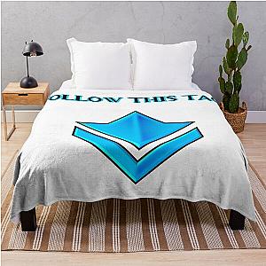 Guild Wars 2: "Follow This Tag" Commander Tag Throw Blanket