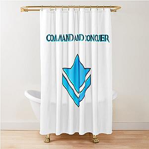 Guild Wars 2: "Command and Conquer" Commander Tag Shower Curtain