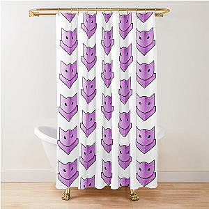 Guild Wars 2: Pink Catmander Tag Shower Curtain