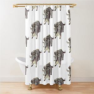 Cute Guild Wars Dolyak Shower Curtain