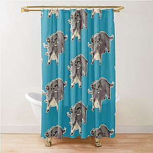 Cute Guild Wars Dolyak   Shower Curtain