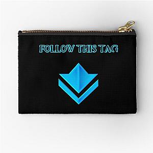 Guild Wars 2: "Follow This Tag" Commander Tag Zipper Pouch