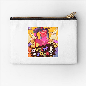 Guilty As Sock Merchandise Guilty As Sock Zipper Pouches