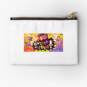 Guilty As Sock Merch Collection Guilty As Sock Zipper Pouches