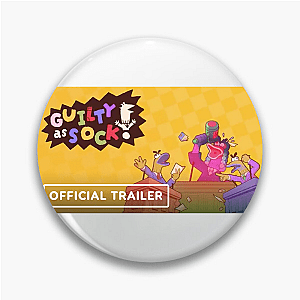 Guilty As Sock Merchandise For Fans Guilty As Sock Pins