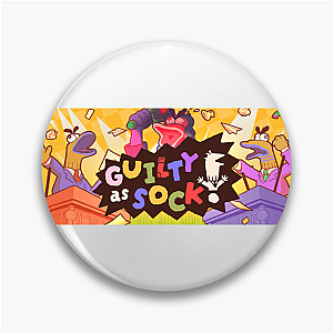 Guilty As Sock Merch Collection Guilty As Sock Pins