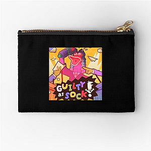 Guilty As Sock Merchandise Guilty As Sock Zipper Pouches