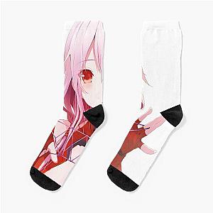 Inori Yuzuriha Guilty Crown Artwork Otaku Socks