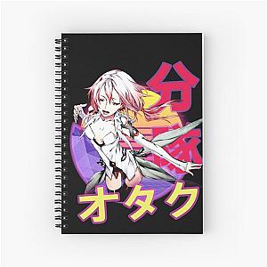 Inori Yuzuriha Guilty Crown Retro Design Spiral Notebook