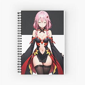 Inori Yuzuriha Guilty Crown Spiral Notebook