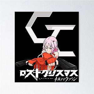 The Girl Escape Dark Fantasy Science Fiction Anime Guilty Crown Retro Poster