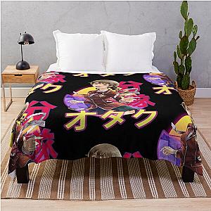 Hare Menjou Guilty Crown Design Throw Blanket