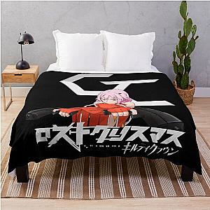 The Elfen Lied Guilty Crown Anime Throw Blanket