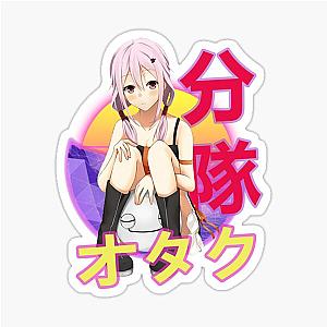 Guilty Crown Inori Yuzuriha Design Sunset Sticker