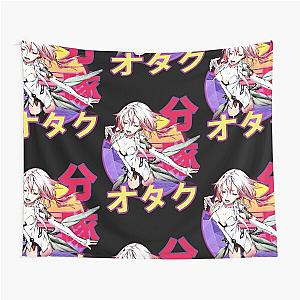 Inori Yuzuriha Guilty Crown Retro Sunset Design Tapestry