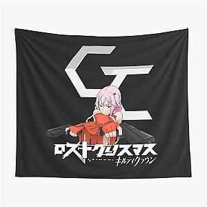 The Girl Escape Dark Fantasy Science Fiction Elfen Lied Anime Guilty Crown Retro Tapestry