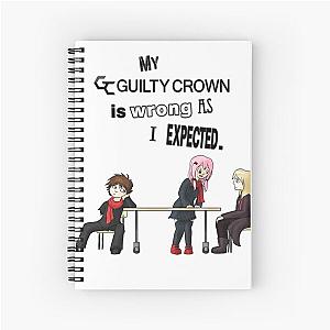 Romantic Guilty Crown SNAFU Spiral Notebook