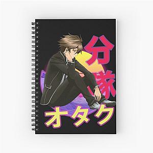 Shu Ouma Guilty Crown Retro Sunset Design Spiral Notebook