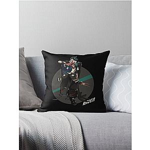 guilty gear strive ggst raven Throw Pillow