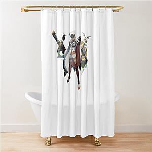 Ramlethal guilty gear Shower Curtain