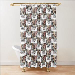 Guilty GeAllChars Shower Curtain