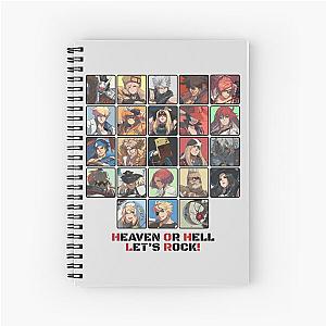 Guilty GeAllChars Spiral Notebook