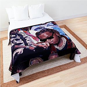 Gunna collage poster tribute design 2022 Comforter